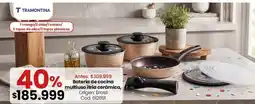 Coto Tramontina - batería de cocina multiuso oferta