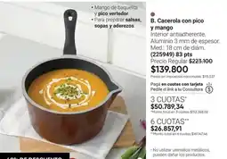 Avon Mm - b. cacerola con pico y mango oferta