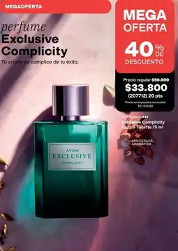 Avon Avon - exclusive complicity perfume oferta