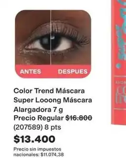 Avon Avon - color trend máscara super loooong máscara alargadora 7 g (207589) oferta