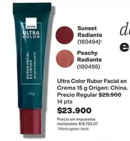 Avon Avon - ultra color rubor facial en crema oferta