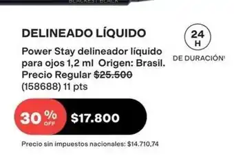 Origen - delineado líquido power stay delineador líquido para ojos