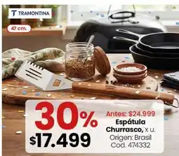 Coto Tramontina - espátula churrasco, x.u. cod. 474332 oferta