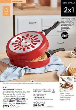 Avon Sartén doble i interior oferta
