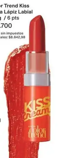 Avon Avon - trend kiss lápiz labial oferta