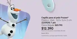 Avon Frozen - cepillo para el pelo (225929) 7 pts oferta
