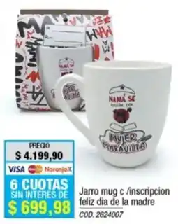 Rio Shop Deco Mujer maravilla jarro mug oferta