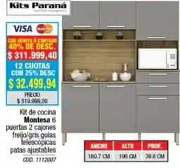 Rio Shop Deco Kit de cocina montesa oferta