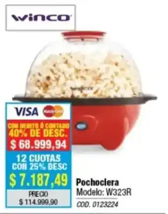 Winco pochoclera