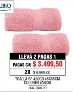 Rio Shop Deco Lbio toalla sf oferta