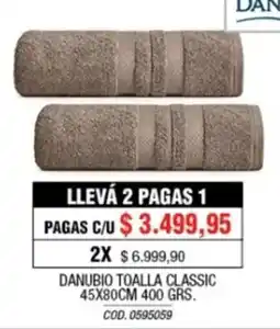 Rio Shop Deco Danubio toalla classic oferta