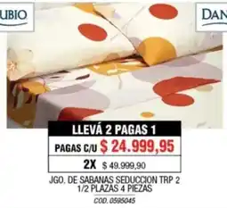 Rio Shop Deco Danubio jgo. de sabanas seduccion trp 2 oferta
