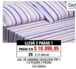 Rio Shop Deco DAN SABANAS SEDUCCION oferta