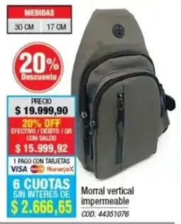 Rio Shop Deco Morril vertical impermeable oferta