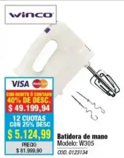Rio Shop Deco Winco batidora de mano oferta