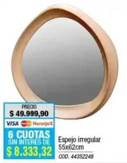 Rio Shop Deco Espejo irregular oferta