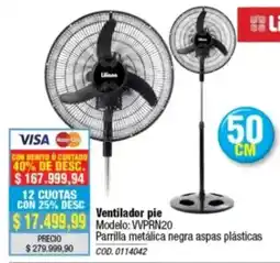 Rio Shop Deco Liliana ventilador pie oferta