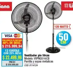 Rio Shop Deco Ventilador pie oferta