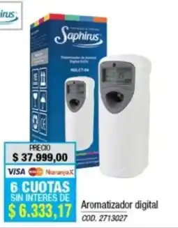 Rio Shop Deco Saphirus aromatizador digital oferta