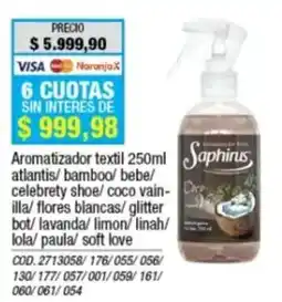 Rio Shop Deco Saphirus aromatizador textil oferta