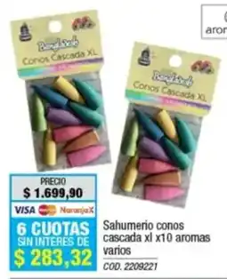 Rio Shop Deco Bangladesh conos cascada xl oferta