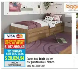 Rio Shop Deco Cama box Tokio oferta