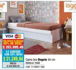 Rio Shop Deco Logg cama box bogota oferta