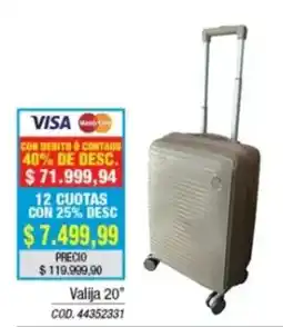 Rio Shop Deco Valija 20" oferta