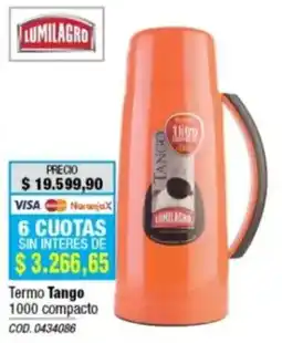 Rio Shop Deco Lumilagro termo tango 1000 compacto oferta