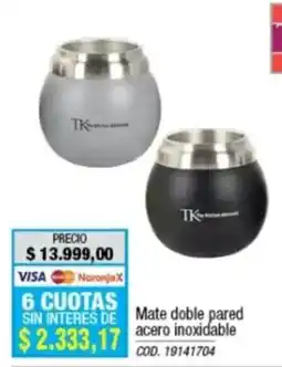 Rio Shop Deco Tk mate doble pared oferta