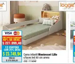 Rio Shop Deco Loggie cama infantil montessori lille oferta