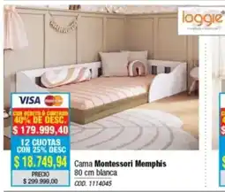 Rio Shop Deco Loggie cama montessori memphis oferta