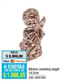 Rio Shop Deco Adorno ceramica angel oferta