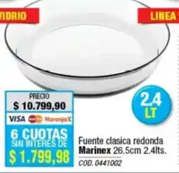 Rio Shop Deco Marinex fuente clasica redonda oferta