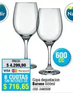 Rio Shop Deco Barone copa degustacion oferta