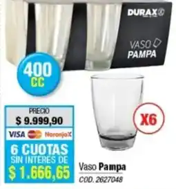Rio Shop Deco Durax vaso pampa oferta