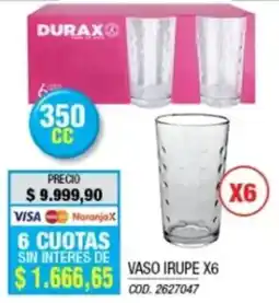 Rio Shop Deco Durax vaso irupe oferta
