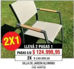 Rio Shop Deco Silla de jardin aluminio oferta