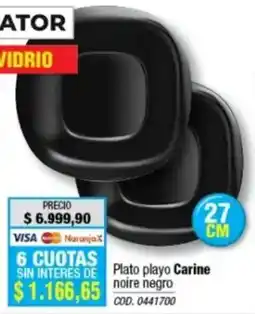 Rio Shop Deco Carine plato playo oferta
