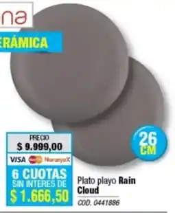 Rio Shop Deco Plato playo Rain Cloud oferta