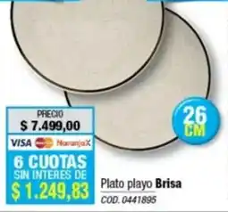 Rio Shop Deco Brisa plato playo oferta