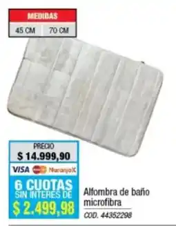 Rio Shop Deco Alfombra de baño microfibra oferta