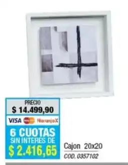 Rio Shop Deco Cajon 20x20 oferta
