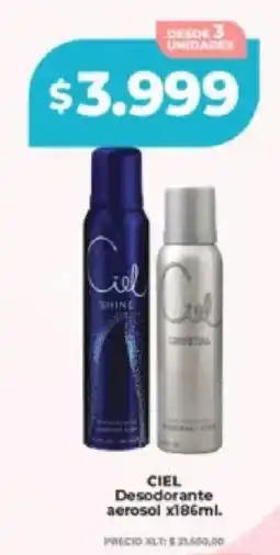 Supermayorista Vital Ciel desodorante aerosol oferta