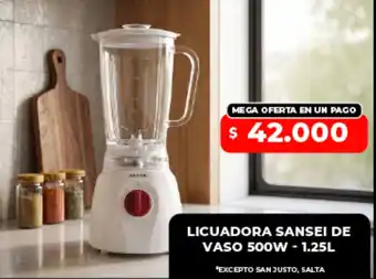 Supermayorista Vital Sansei licuadora de vaso oferta