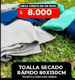 Supermayorista Vital Toalla secado rápido oferta