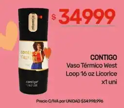 Nini Mayorista Contigo vaso termico west loop 16 oz licorice oferta