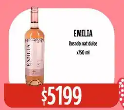 Nini Mayorista Emilia rosado nat.dulce oferta