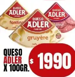 Supermercados Mariano Max Queso adler oferta
