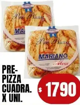Supermercados Mariano Max Mariano pre pizza cuadra oferta